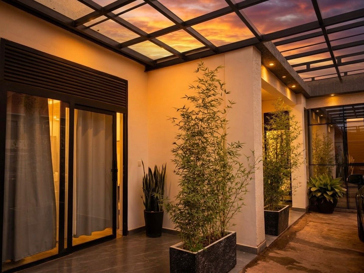 G+1 Residential Building - Night View